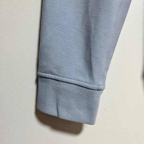 Lululemon Light Blue Crewneck Sweatshirt with Minimal Branding - Picture 4 of 11